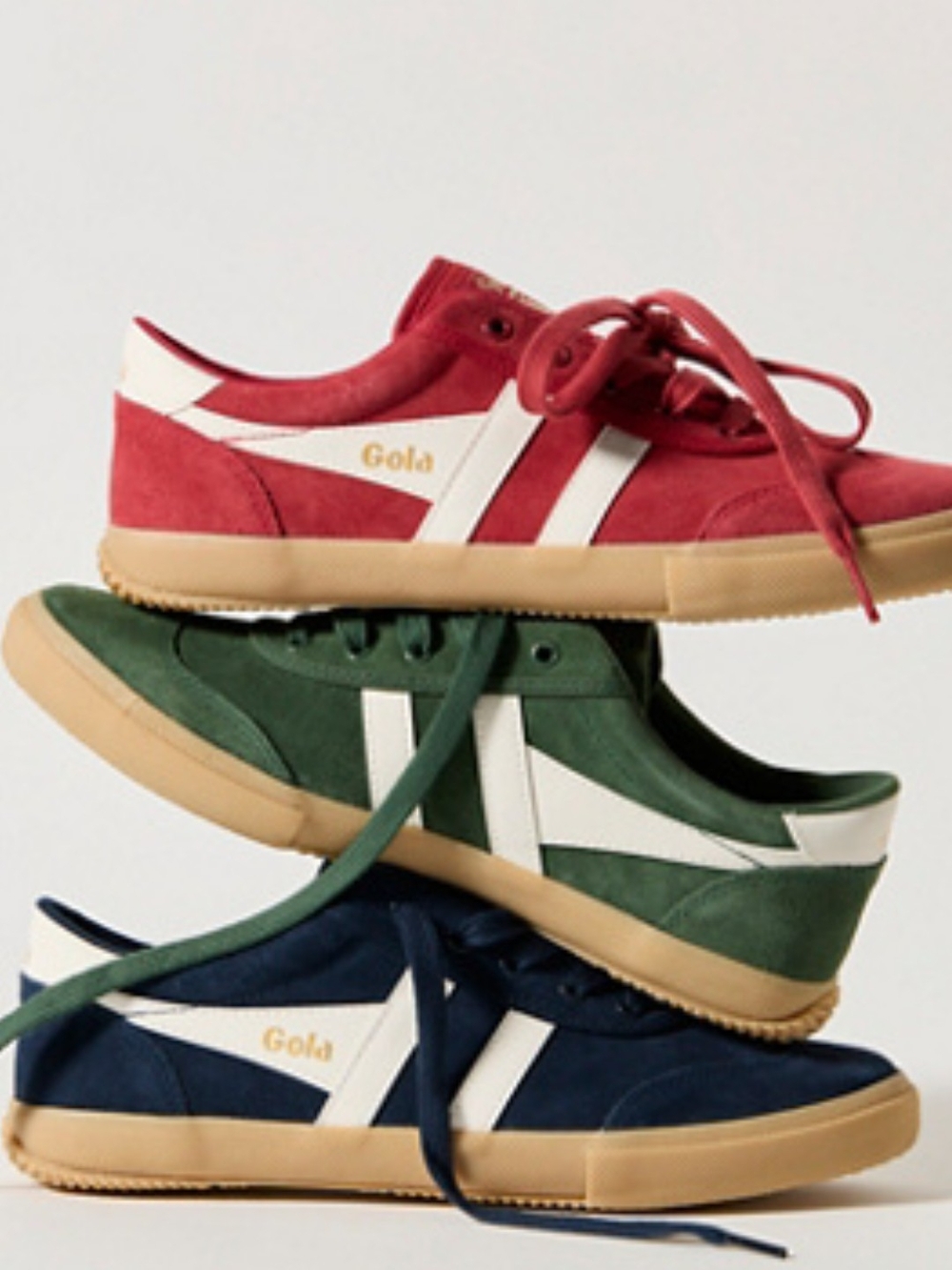 Gola Badminton Suede Sneakers Navy, New In Box!